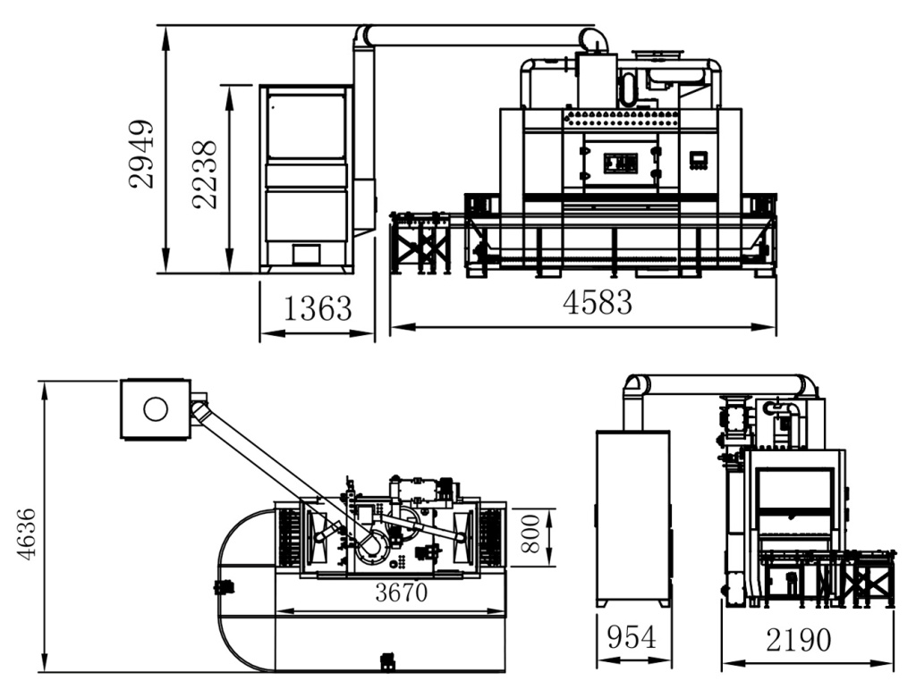 Схема оборудования XTS-0825TL-12