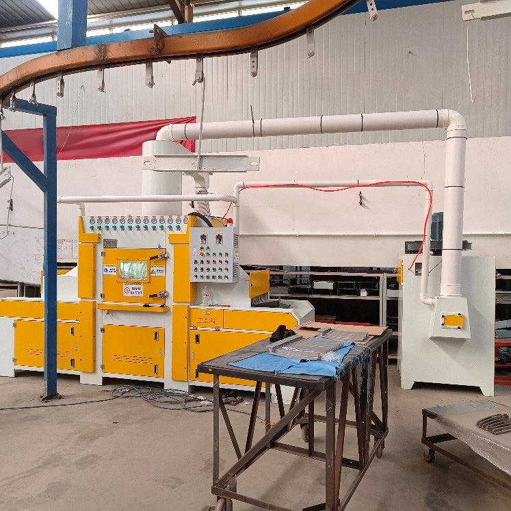 Пескоструйная камера конвейерного типа BE-800-12 Пескоструйная камера конвейерного типа BE-800-12