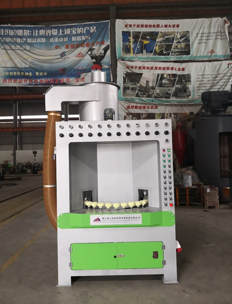 Автоматическая пескоструйная машина непрерывного действия TB-SN1417-12A