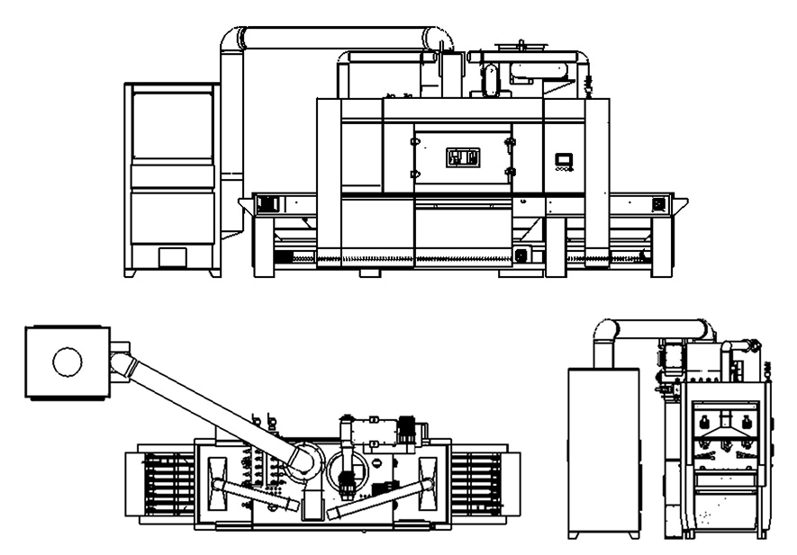 Схема оборудования XTS-1025TP-16