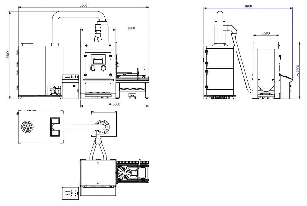 Схема оборудования MZ-TCZP1513P-2F
