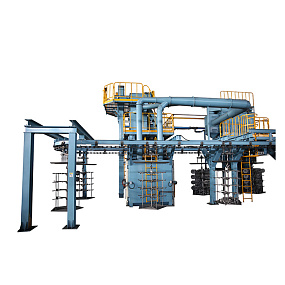 Проходная дробеметная машина Q385/Q485