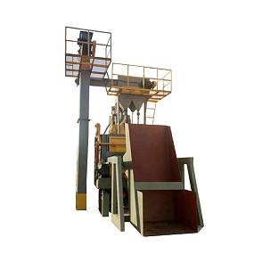 Дробеметная установка барабанного типа с автоматической загрузкой DRQ3210