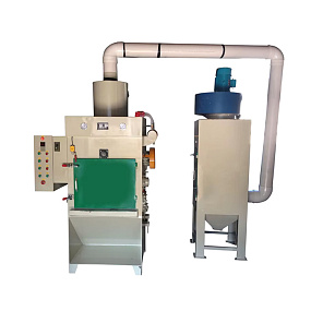 Пескоструйная установка с ленточным транспортером CL-A100